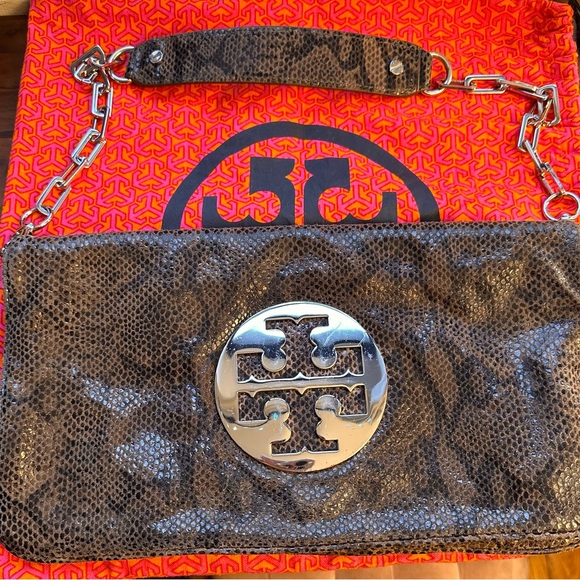 Tory Burch Clutch - Snake Skin - Picture 1 of 6
